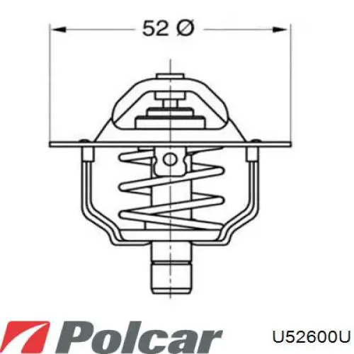 Термостат U52600U Polcar