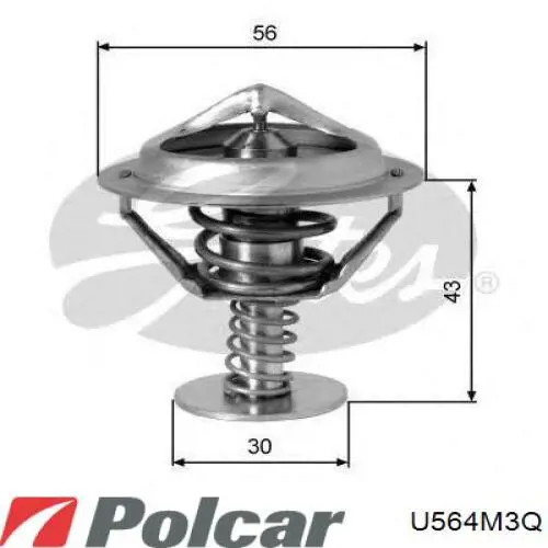 Термостат в сборе Chrysler MD328070