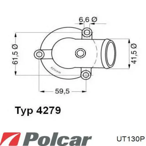 Термостат UT130P Polcar