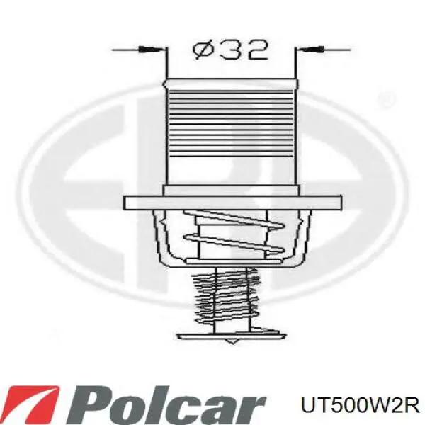 UT500W2R Polcar Авто термостат