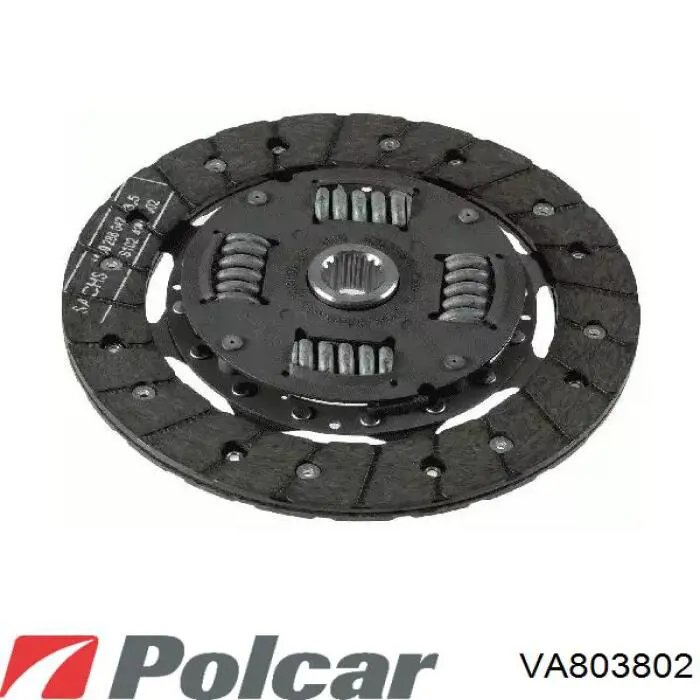 VA803802 Polcar диск сцепления