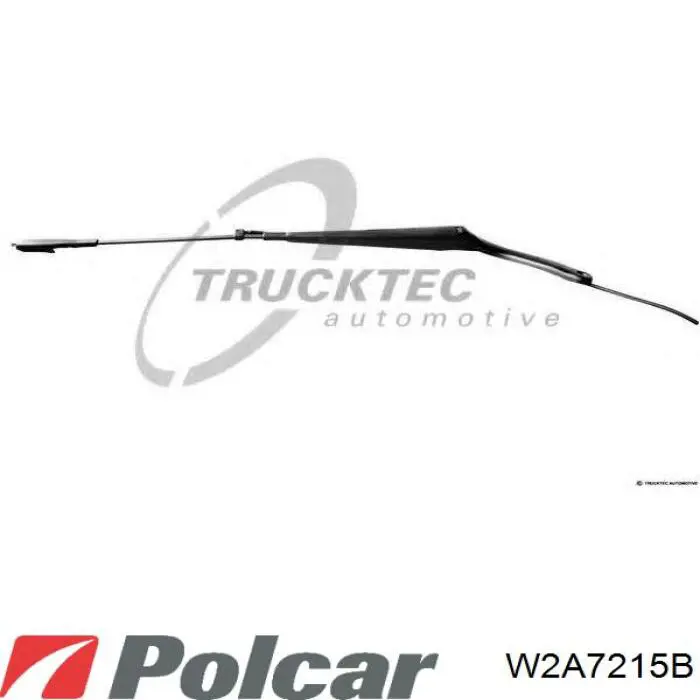 W2A7215B Polcar щетка-дворник лобового стекла водительская