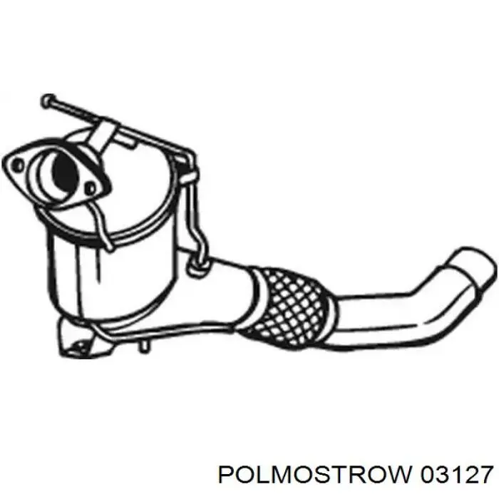 365 Polmostrow Глушитель центральный