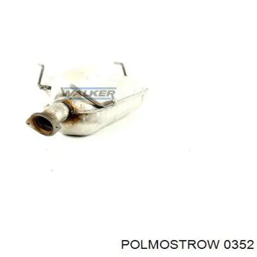 Глушитель, центральная часть Polmostrow 0351 цена, от 50.42 USD