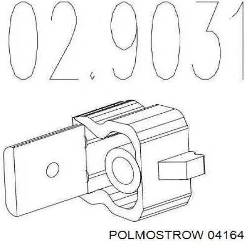 04164 Polmostrow Глушитель центральный