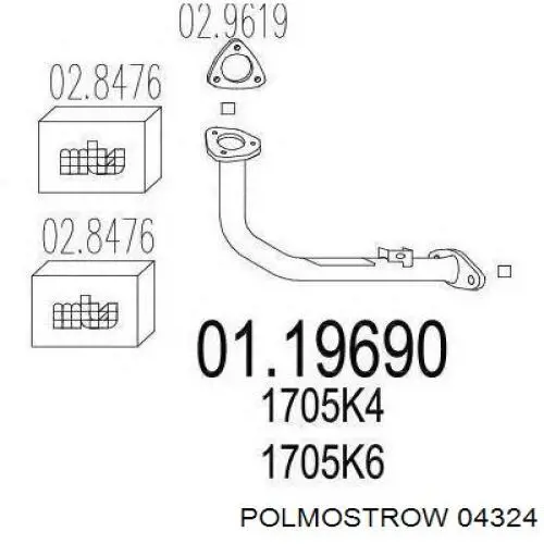  BS741009 Bosal