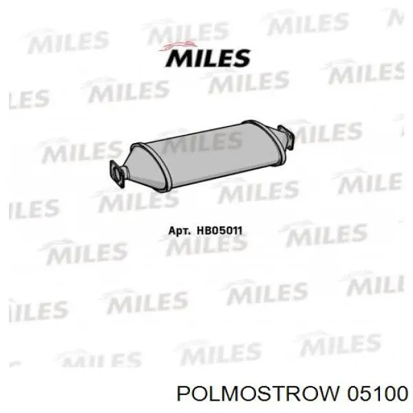 Каталитический нейтрализатор отработавших газов Polmostrow 05100 цена, от 16.85 USD