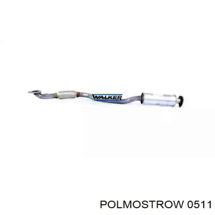 511 Polmostrow Глушитель центральный