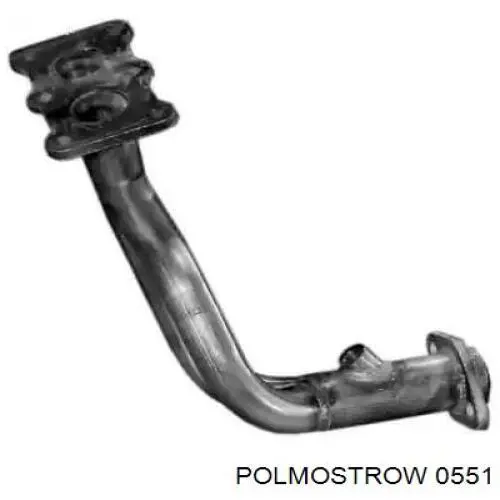 Глушитель, передняя часть Polmostrow 0551 цена, от 26.88 USD