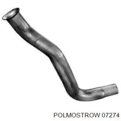 7274 Polmostrow труба приемная (штаны глушителя передняя)