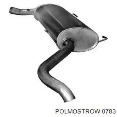 07.83 Polmostrow глушитель, задняя часть