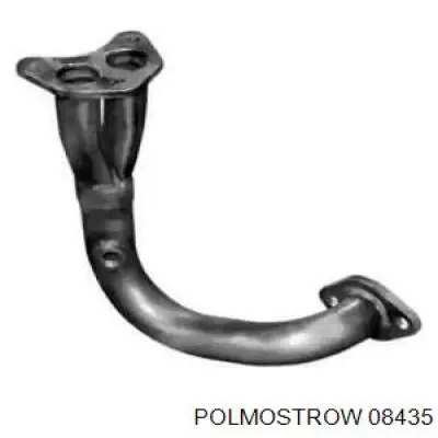 8435 Polmostrow труба приемная (штаны глушителя передняя)