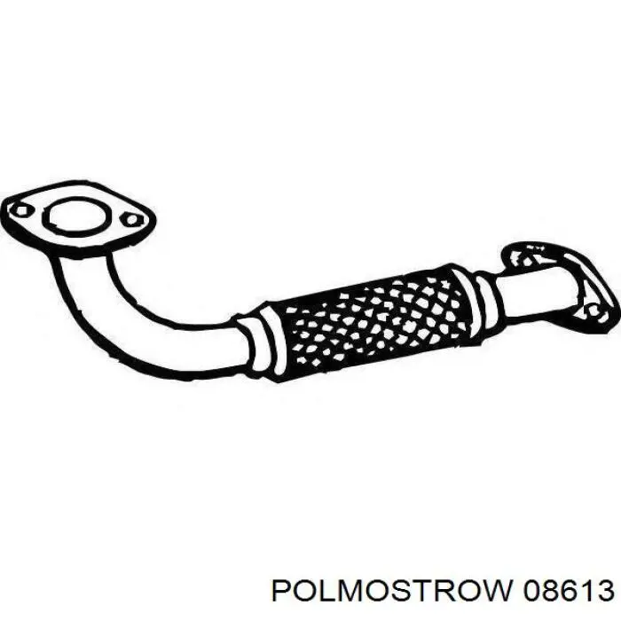 Выхлоп задний Polmostrow 08613 цена, от 60.94 USD