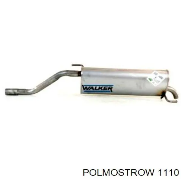 Глушитель, центральная часть Polmostrow 1110 цена, от 38.24 USD