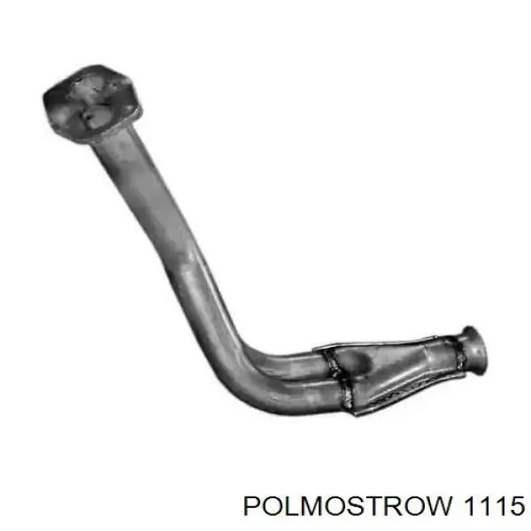 1115 Polmostrow глушитель, задняя часть