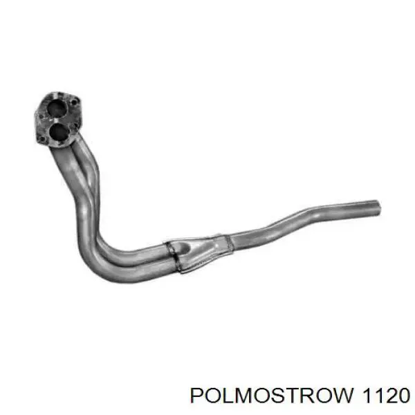 FP 4107 G11 Polmostrow труба приемная (штаны глушителя передняя)