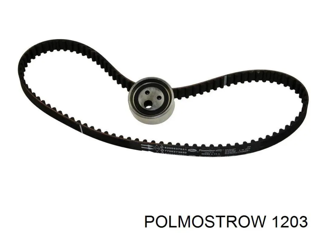1203 Polmostrow труба приемная (штаны глушителя передняя)