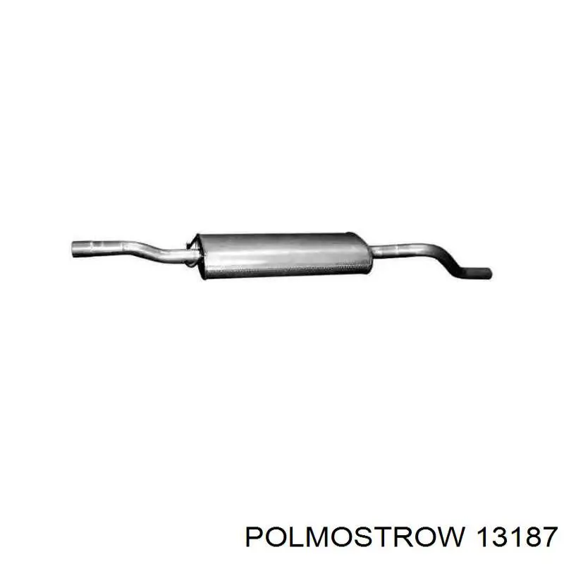 13187 Polmostrow глушитель, центральная часть