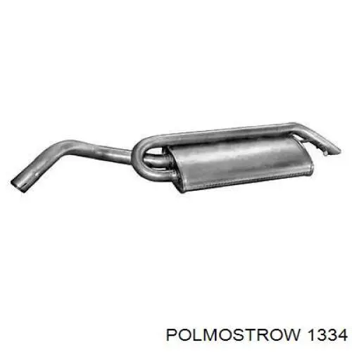 4F0253409A VAG Глушитель центральный