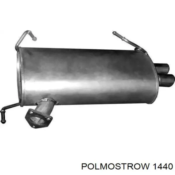 Купить 1440 Polmostrow Глушитель задний