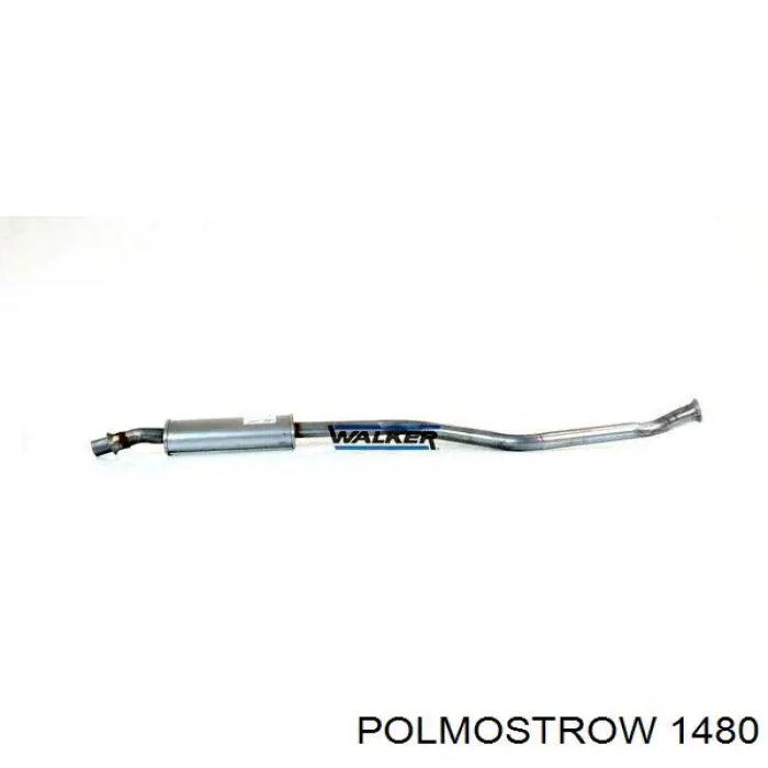 Глушитель, центральная часть Polmostrow 1480 цена, от 47.38 USD