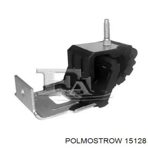 15128 Polmostrow глушитель, задняя часть