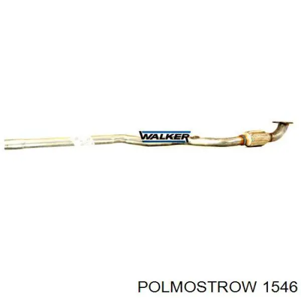 1546 Polmostrow труба приемная (штаны глушителя передняя)