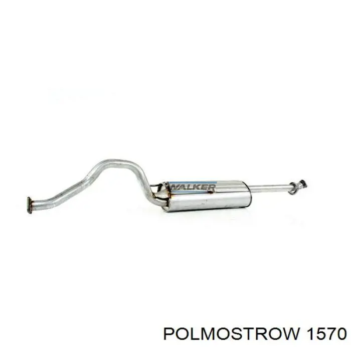 Центральная часть глушителя 1570 Polmostrow