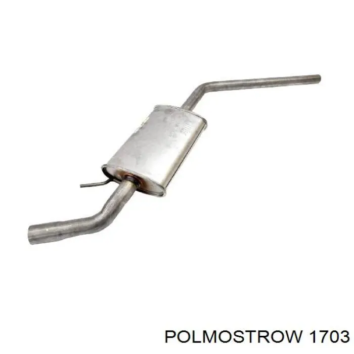 1703 Polmostrow глушитель, задняя часть