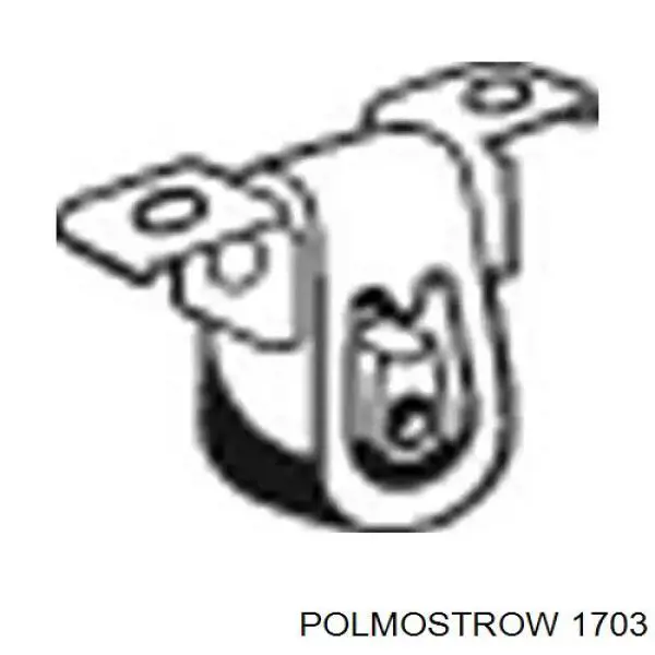 Купить FP5075G31 Polmostrow Глушитель задний