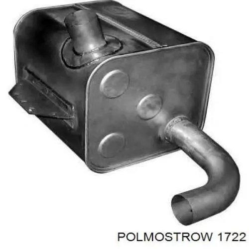 Купить 1722 Polmostrow Выхлоп центральный