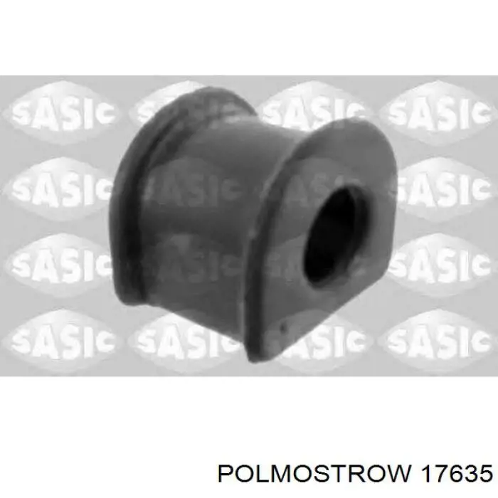 17635 Polmostrow глушитель, задняя часть