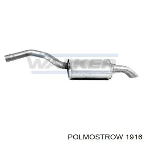 Выхлоп задний Polmostrow 1916 цена, от 55.50 USD