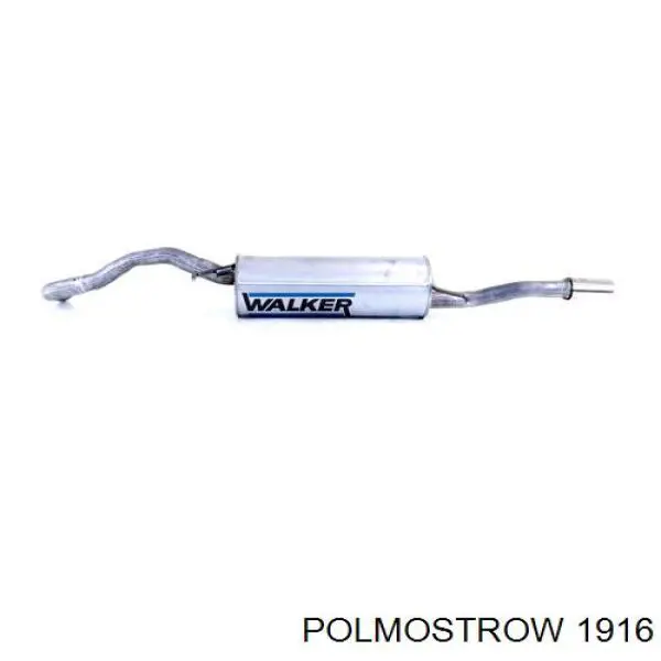 Купить 1916 Polmostrow Глушитель задний