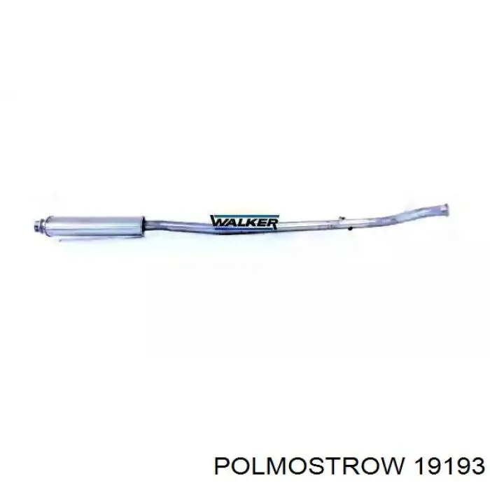 Выхлоп задний Polmostrow 19193 цена, от 59.84 USD
