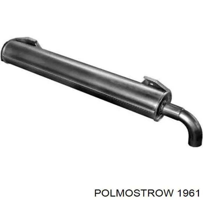 Купить 1961 Polmostrow Глушитель задний