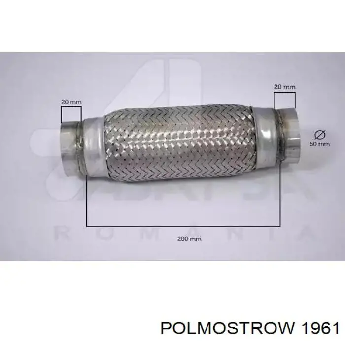 Выхлоп задний Polmostrow 1961 цена, от 54.50 USD
