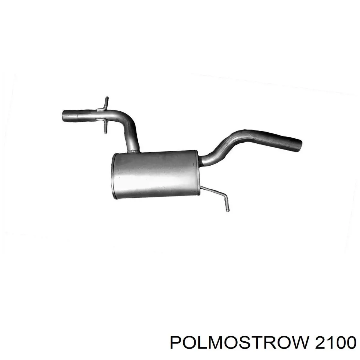 Купить 2100 Polmostrow Глушитель задний