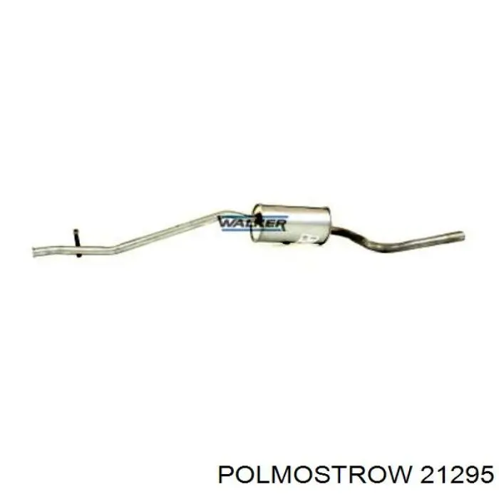 Выхлоп задний Polmostrow 21295 цена, от 51.74 USD
