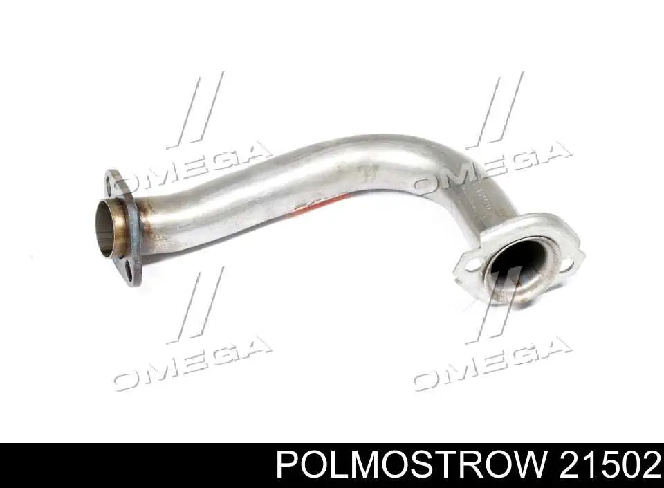 21502 Polmostrow tubo de admissão dianteiro (calças do silenciador)