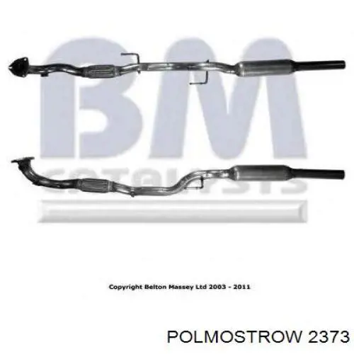 Трубы приемные (штаны) Polmostrow 2373 цена, от 64.75 USD
