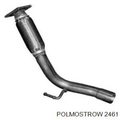 Труба приемная (штаны) глушителя передняя POLMOSTROW 2461