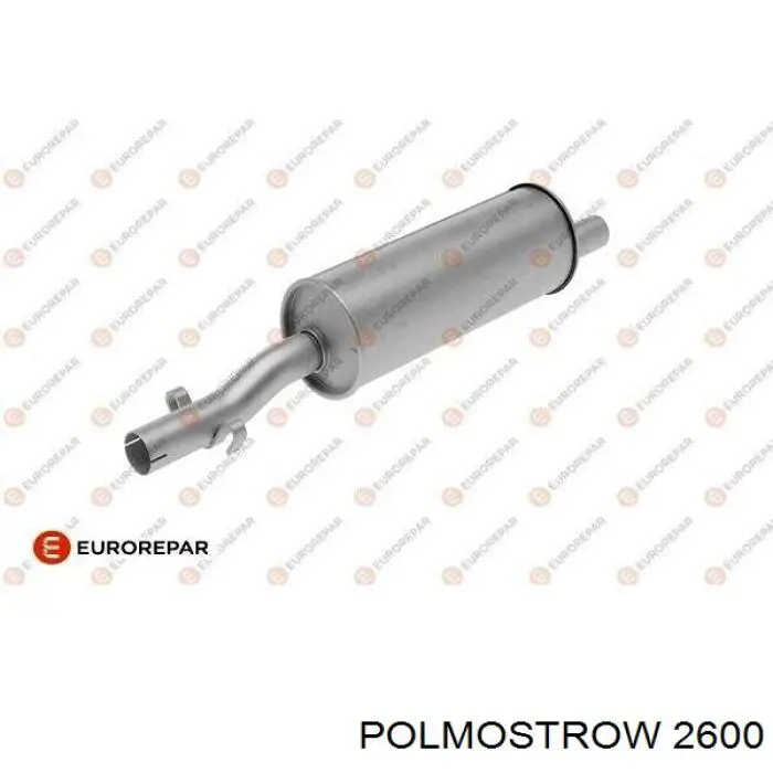 Глушитель, центральная часть Polmostrow 2600 цена, от 41.04 USD