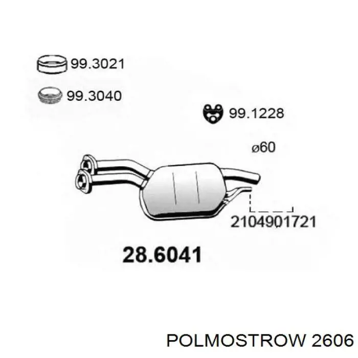 2606 Polmostrow 