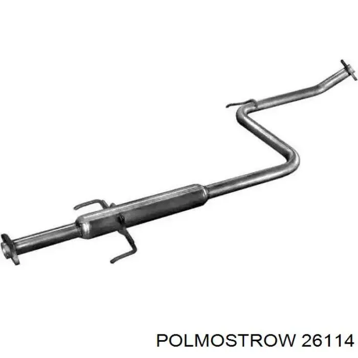 Выхлоп задний Polmostrow 26114 цена, от 61.54 USD