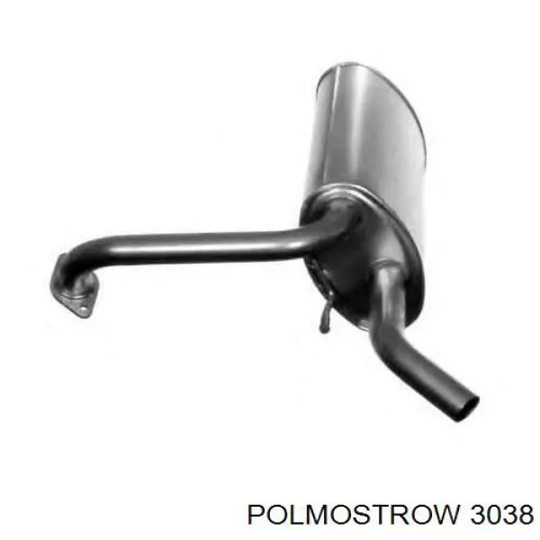 3038 Polmostrow Выхлопная труба
