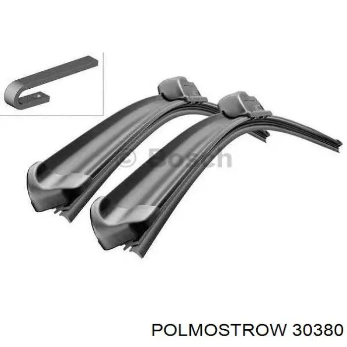 30380 Polmostrow труба приемная (штаны глушителя передняя)