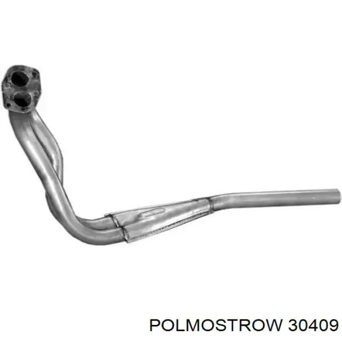 Купить 30409 Polmostrow Передняя часть глушителя