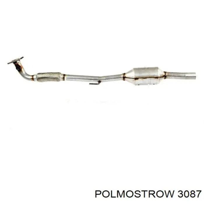 3087 Polmostrow глушитель, задняя часть