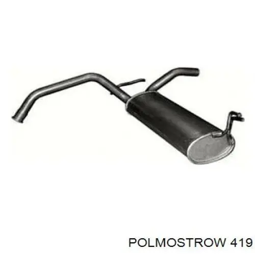 Выхлоп задний Polmostrow 0419 цена, от 38.85 USD